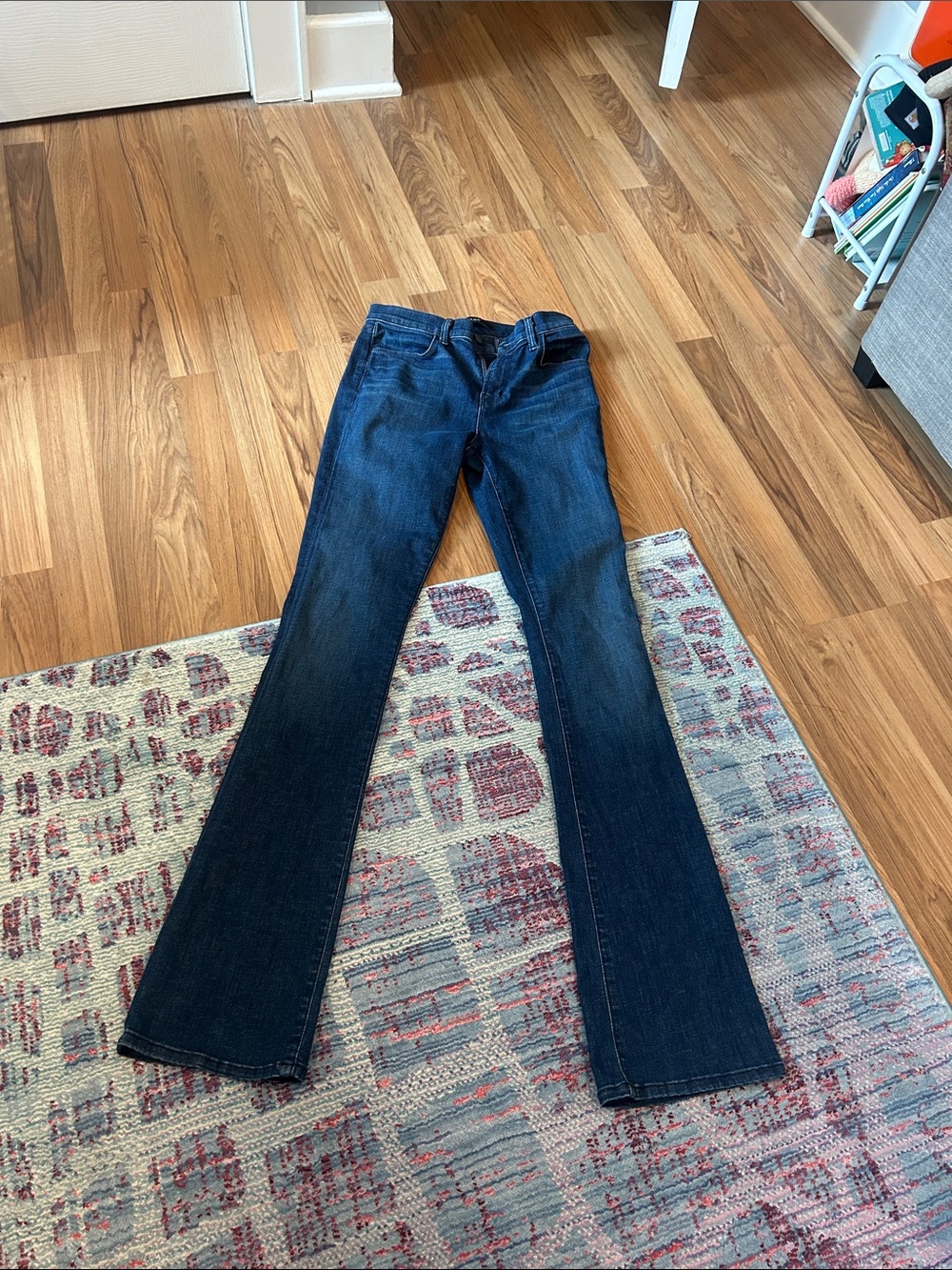 J Brand Women's Dark Blue Flare Jeans